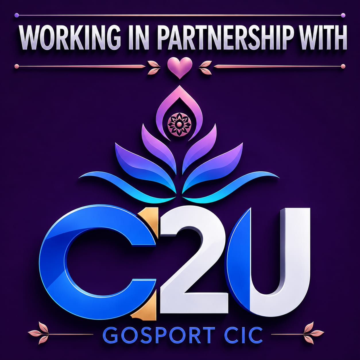 Working in partnership with C2U Gosport CIC